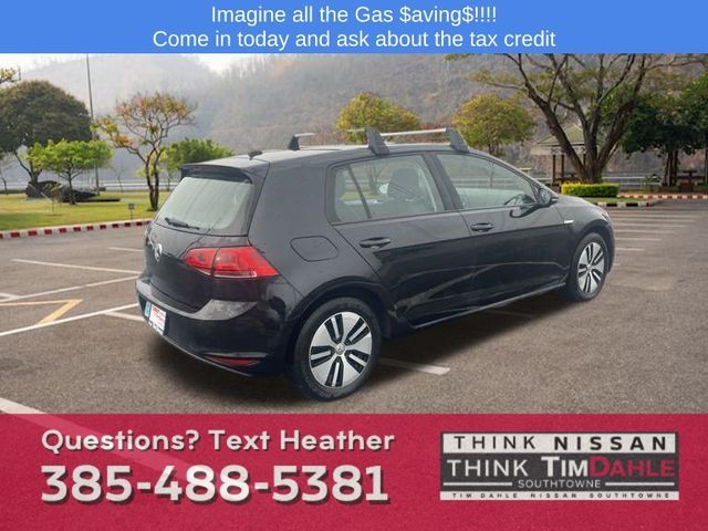 2016 Volkswagen e-Golf SE