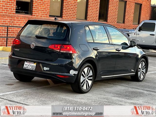 2016 Volkswagen e-Golf SE