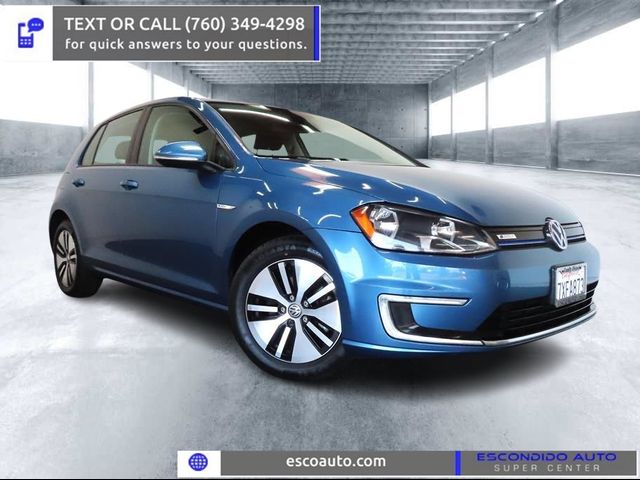 2016 Volkswagen e-Golf SE