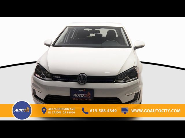 2016 Volkswagen e-Golf SE