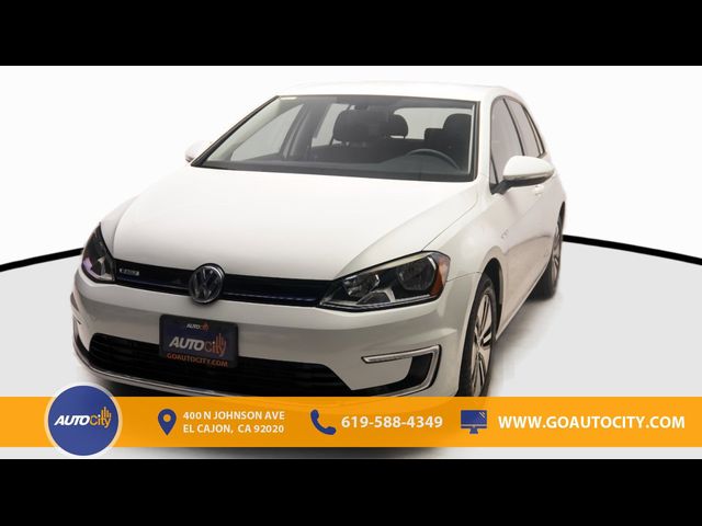 2016 Volkswagen e-Golf SE