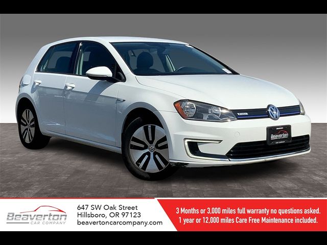 2016 Volkswagen e-Golf SE