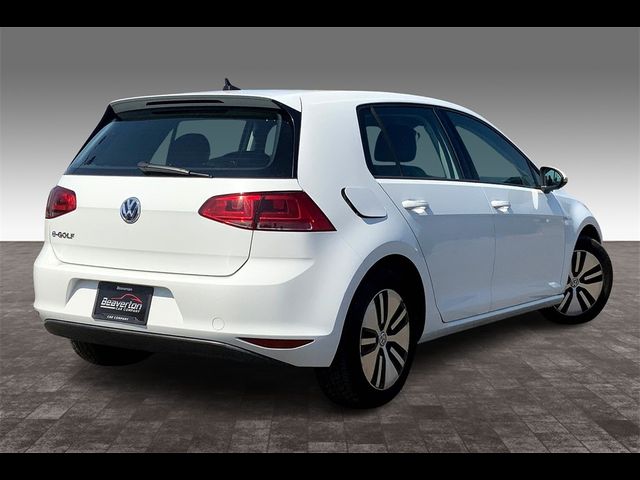 2016 Volkswagen e-Golf SE