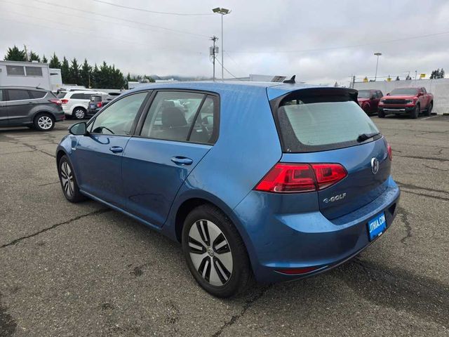 2016 Volkswagen e-Golf SE