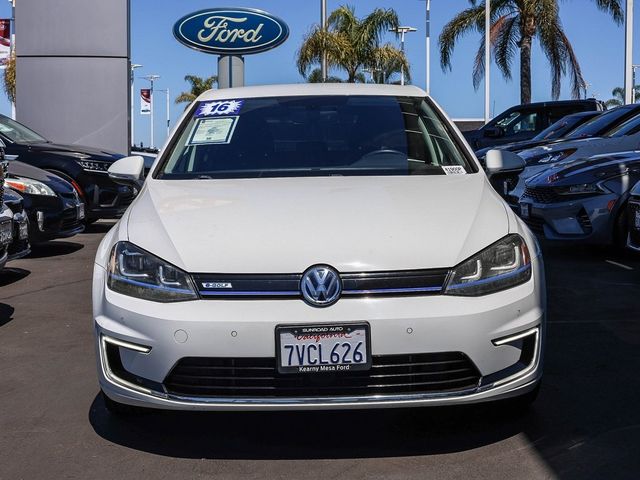 2016 Volkswagen e-Golf SEL Premium