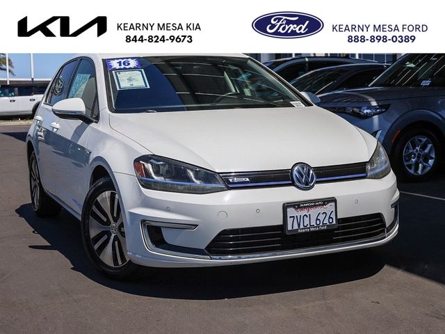 2016 Volkswagen e-Golf SEL Premium