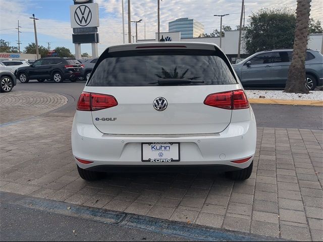 2016 Volkswagen e-Golf SEL Premium