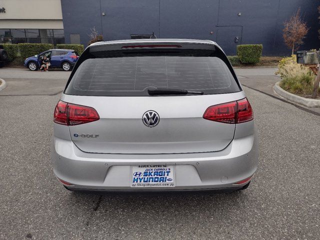 2016 Volkswagen e-Golf SEL Premium