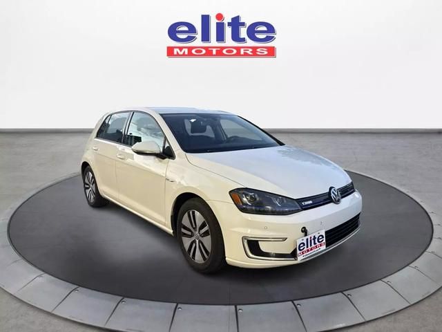 2016 Volkswagen e-Golf SEL Premium