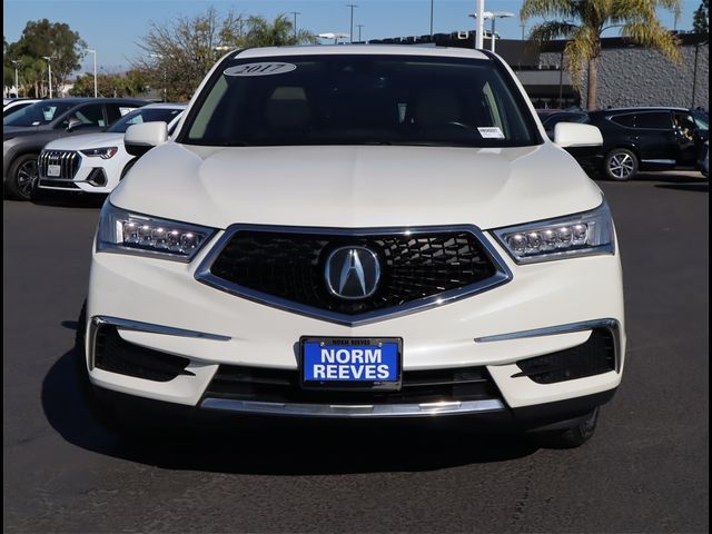 2017 Acura MDX Technology