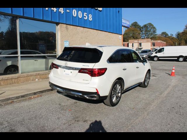 2017 Acura MDX Technology