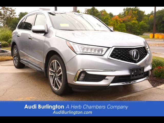 2017 Acura MDX Advance Entertainment