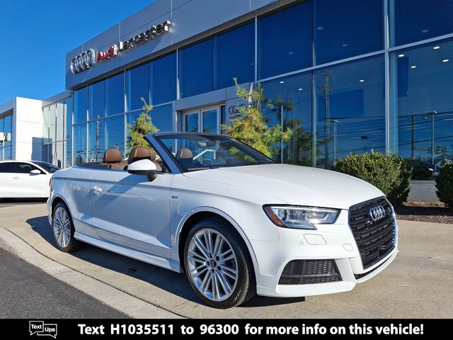 2017 Audi A3 Cabriolet Premium Plus