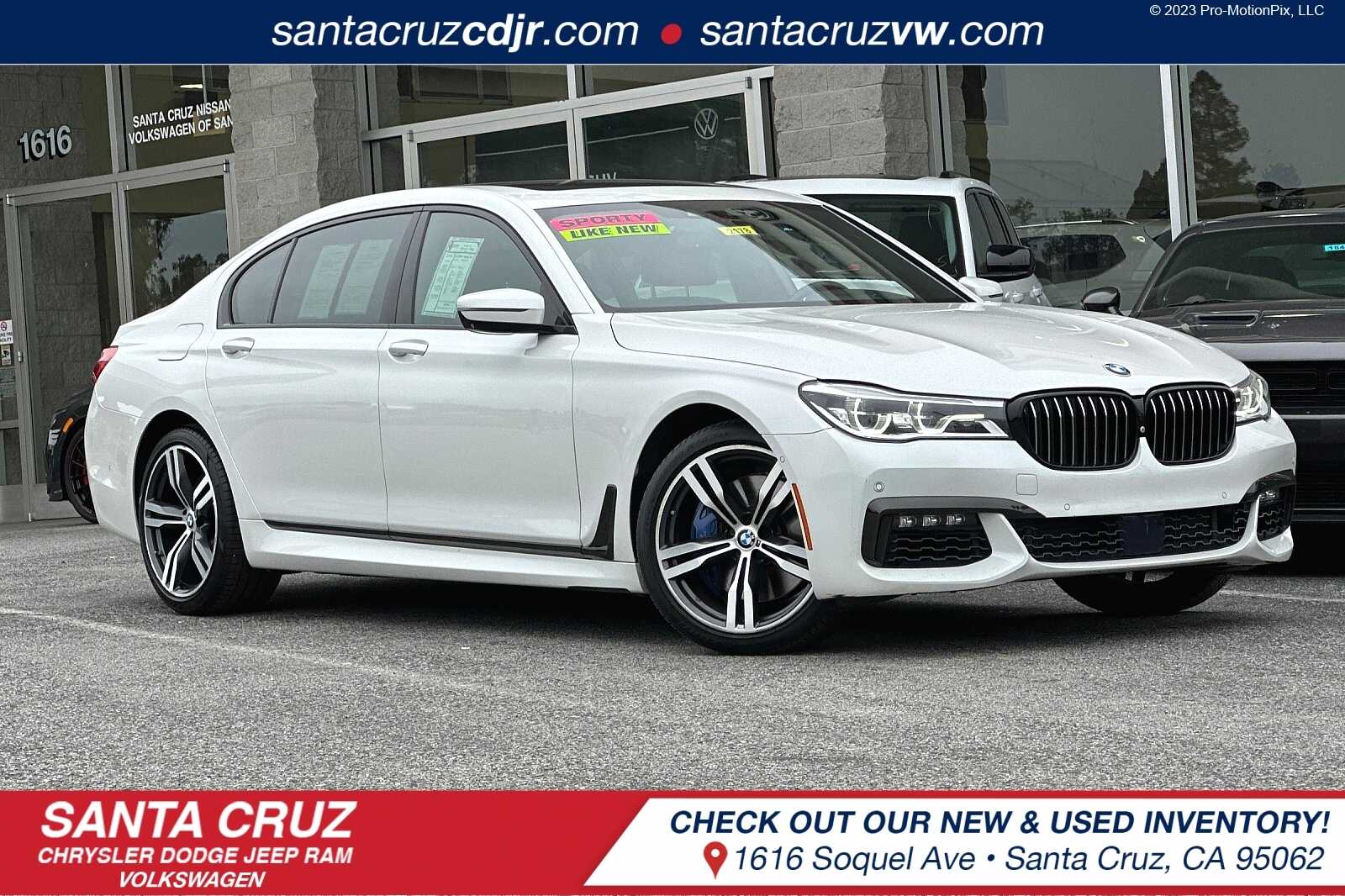 Used 2017 BMW 7 Series 750i For Sale in Santa Cruz CA Capital