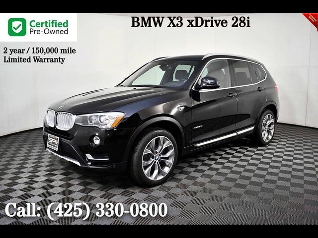 2017 BMW X3 xDrive28i