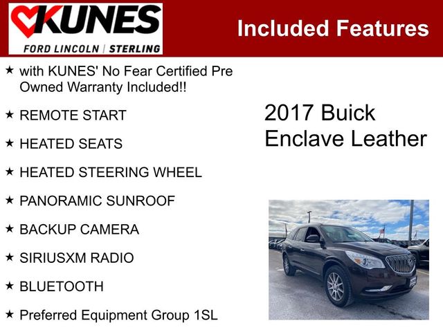 2017 Buick Enclave Leather