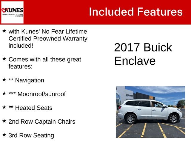 2017 Buick Enclave Leather