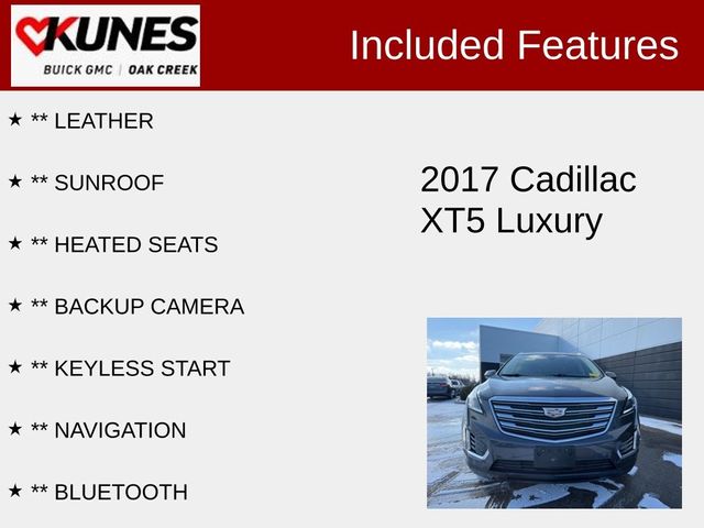 2017 Cadillac XT5 Luxury