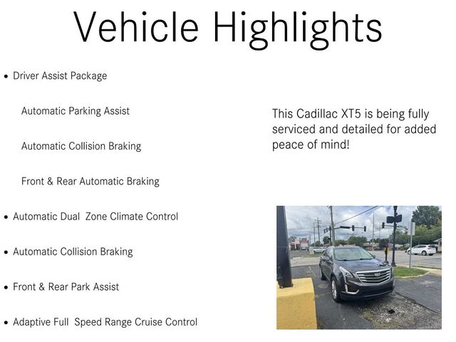 2017 Cadillac XT5 Premium Luxury