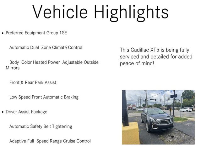 2017 Cadillac XT5 Premium Luxury