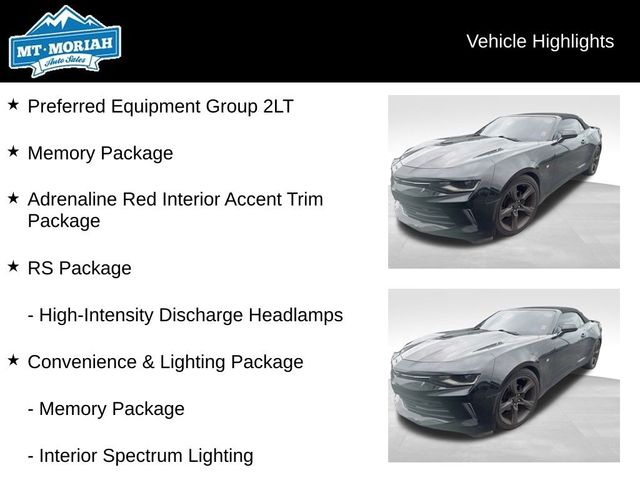 2017 Chevrolet Camaro 2LT