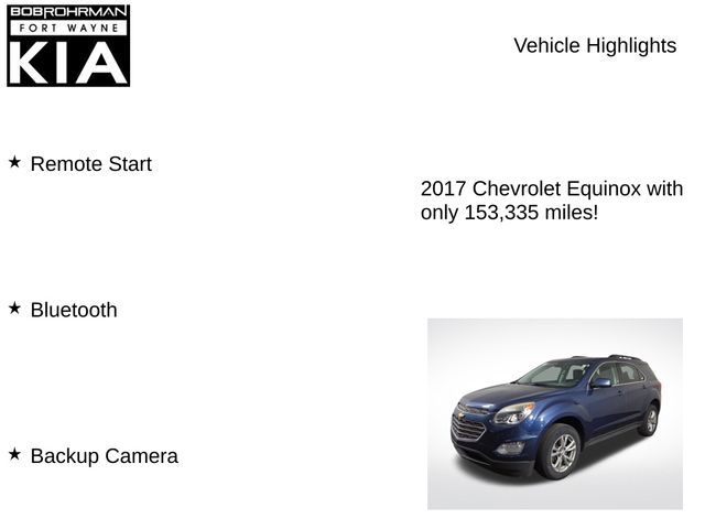 2017 Chevrolet Equinox LT