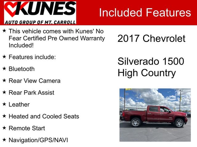 2017 Chevrolet Silverado 1500 High Country