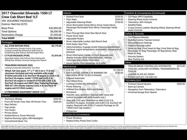 2017 Chevrolet Silverado 1500 LT