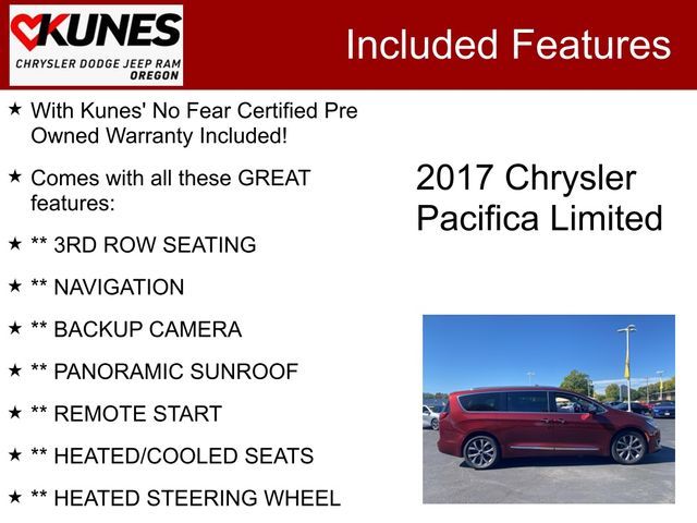 2017 Chrysler Pacifica Limited