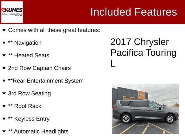 2017 Chrysler Pacifica Touring-L