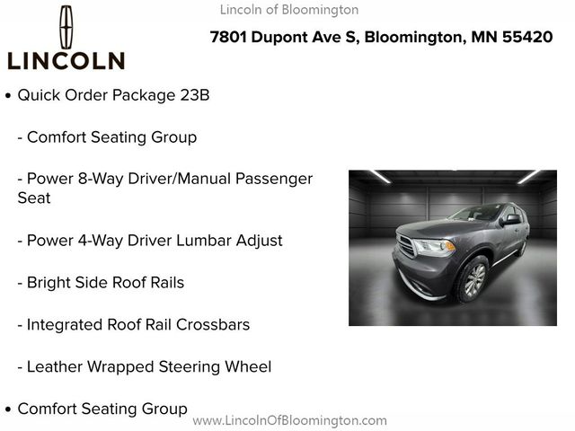 2017 Dodge Durango SXT