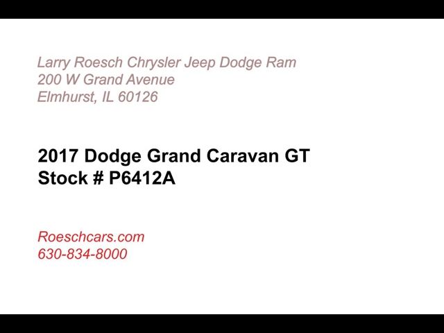 2017 Dodge Grand Caravan GT