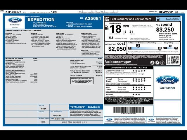 2017 Ford Expedition XLT