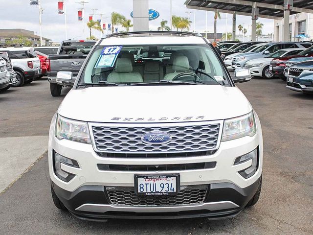 2017 Ford Explorer Platinum