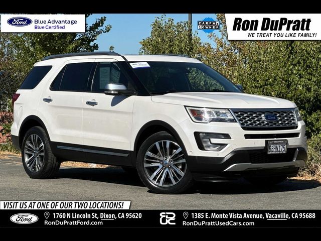 2017 Ford Explorer Platinum