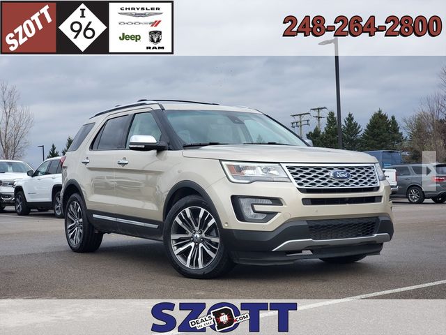 2017 Ford Explorer Platinum