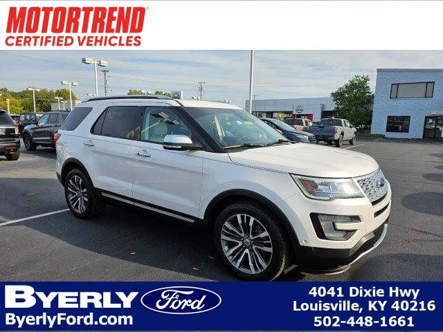 2017 Ford Explorer Platinum