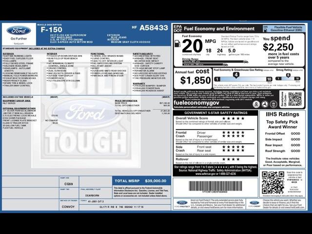 2017 Ford F-150 XLT