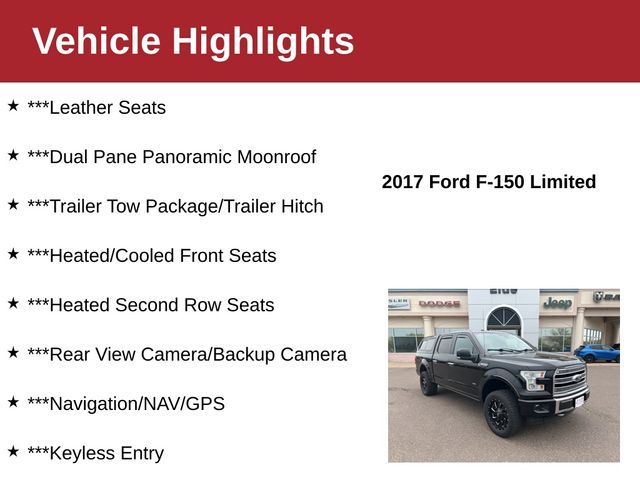 2017 Ford F-150 Limited