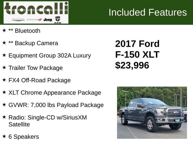 2017 Ford F-150 XLT