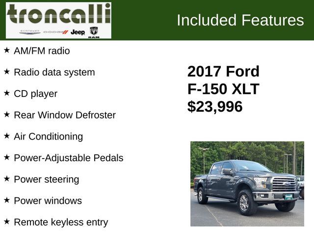 2017 Ford F-150 XLT