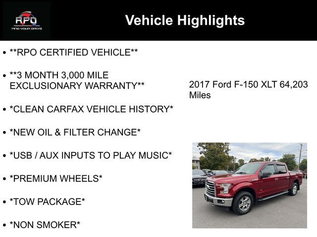 2017 Ford F-150 XLT