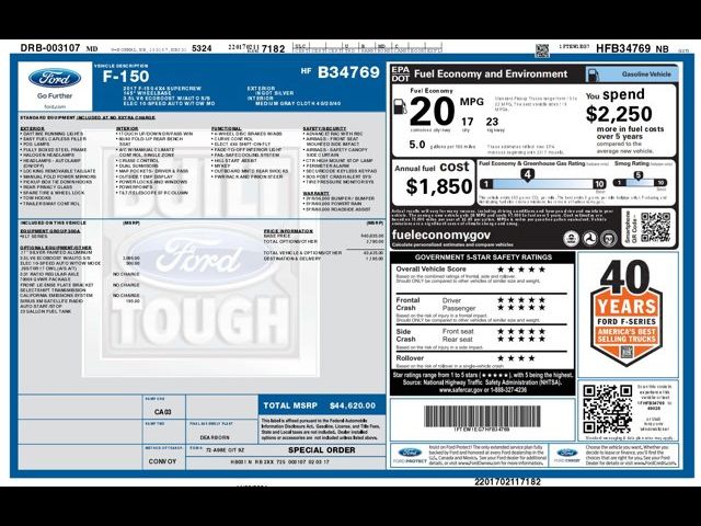 2017 Ford F-150 XLT