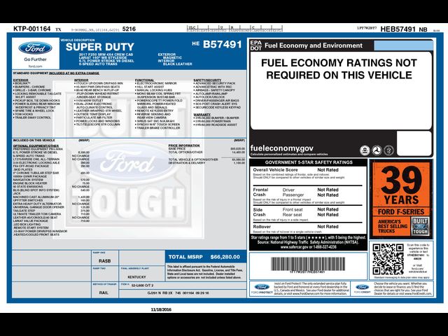 2017 Ford F-250 Lariat