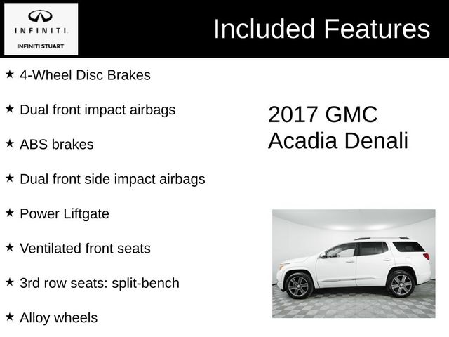 2017 GMC Acadia Denali