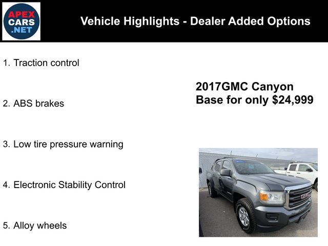 2017 GMC Canyon Base