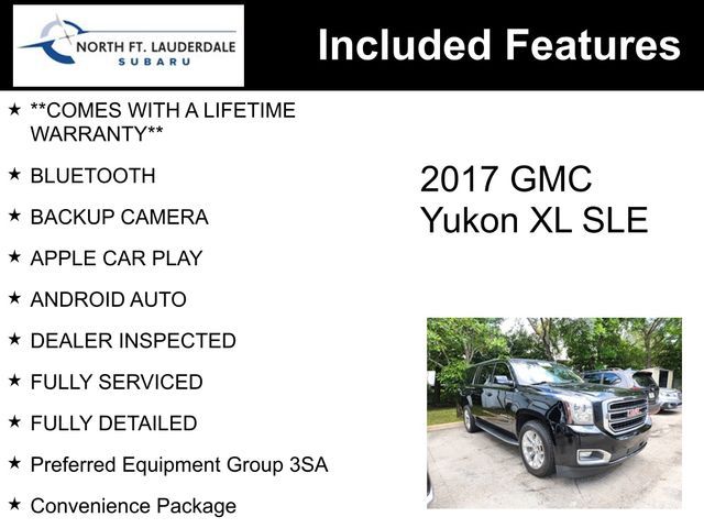 2017 GMC Yukon XL SLE