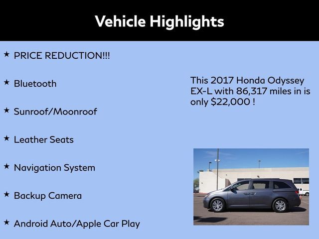 2017 Honda Odyssey EX-L