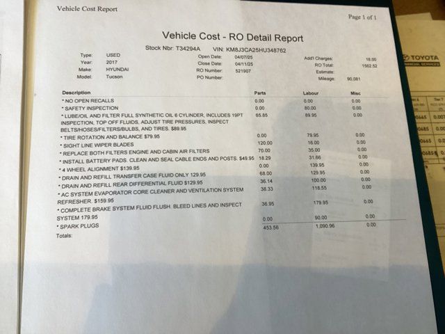 2017 Hyundai Tucson Limited
