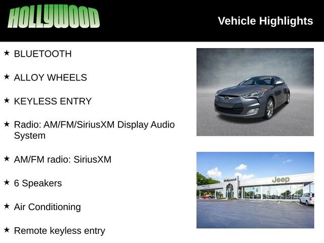 2017 Hyundai Veloster Base